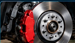 Brake disc and caliper